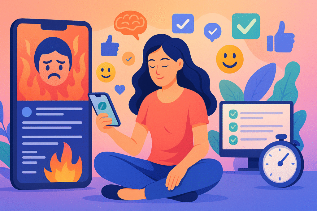 Transform mindless scrolling into mindful action with doomscroll‑hacking. Use AI tools, routines, and habit tracking to boost well‑being.
